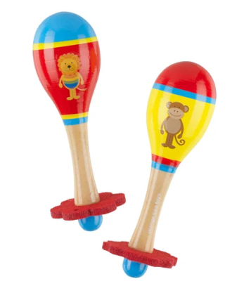 Image 2 of Lion & Monkey Maraca Set (£12.99)